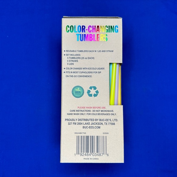 Bucees Color Changing Tumbler Set - Picture 4 of 5